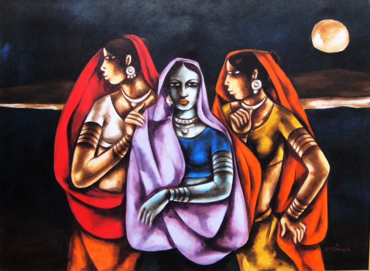 MOHAMMAD KAZIM-36 X 48 INCHES-OOC